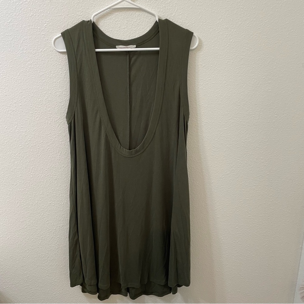 American thread mini dress green medium